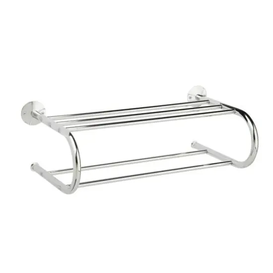 Honey Can Do Chrome Wall Mount Towel Rack {3}