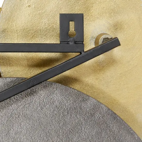 26" Black & Gold Aluminum Contemporary Wall D&eacute;cor {5}