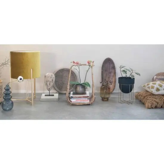 Hello Honey&reg; 14.25" Contemporary Glass Flower Vase {6}