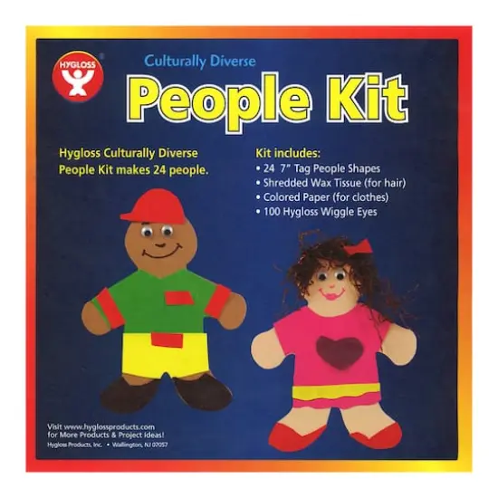 Hygloss&reg; Culturally Diverse People Kit, 2ct. {3}