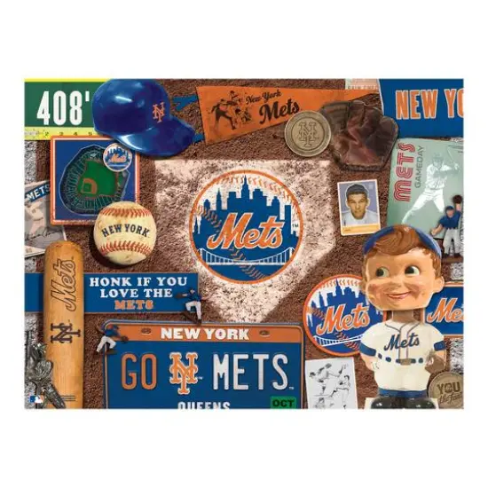 MLB Baseball Retro Series 500 Piece Puzzle New York Mets {5}