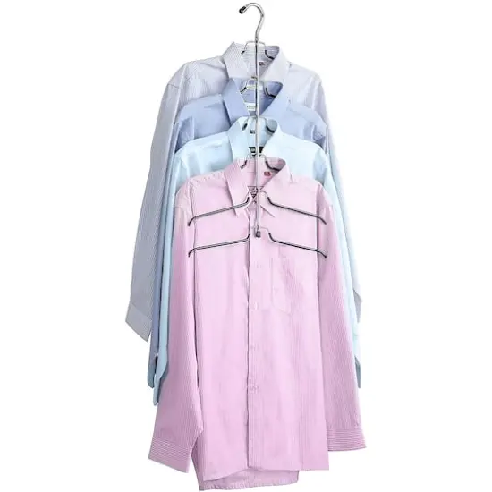 Organize It All Chrome 6 Tier Blouse Tree Hanger {3}