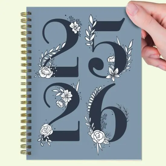 TF Publishing 2025-2026 Simply French Blue Medium Weekly/Monthly Planner {9}