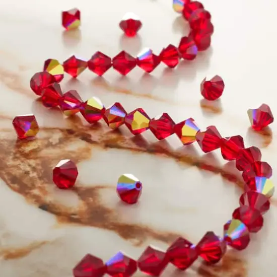 Preciosa Glass Crystal Bicone Beads, 6mm by Bead Landing&trade; Siam AB {3}