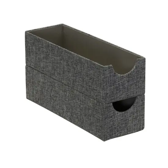 Household Essentials Narrow Drawer Organizers, 2ct. Gray {6}