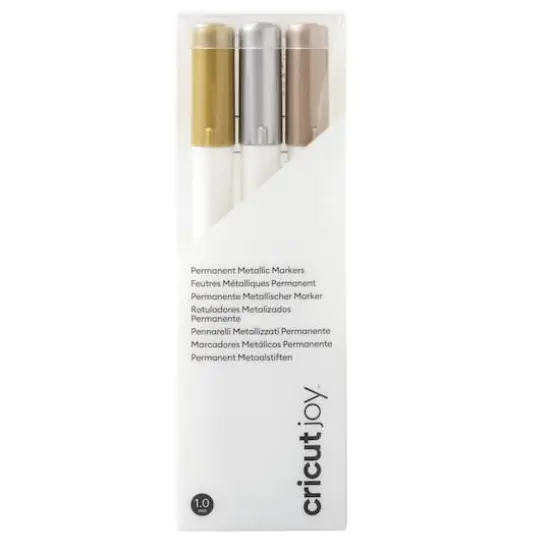 Cricut Joy&trade; 3 Color Permanent Metallic Marker Set {1}