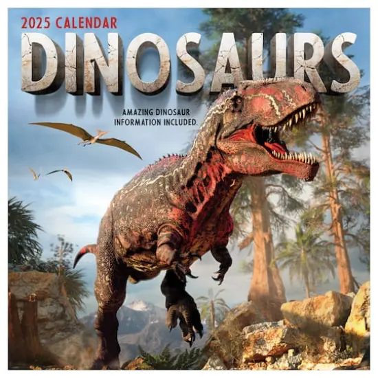 TF Publishing 2025 Dinosaurs Wall Calendar {1}