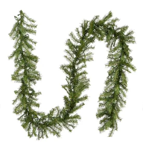 9ft. Pre-Lit Clear Lights Norwood Fir Garland {4}
