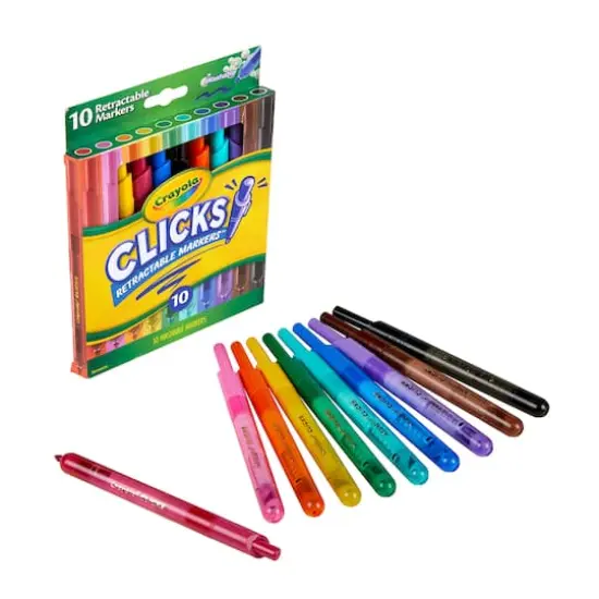 Crayola&reg; CLICKS Retractable Markers&trade;, 2 Packs of 10 {3}