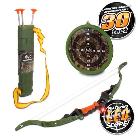 RealTree&reg; Green LED Scope Archery Set {3}
