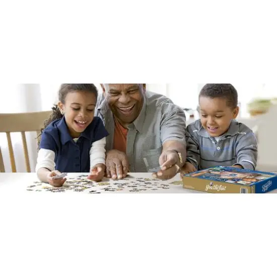 MLB Baseball Retro Series 500 Piece Puzzle Kansas City Royals {4}