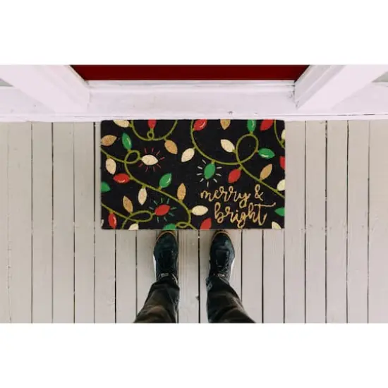 DII&reg; Merry & Bright Lights Doormat {8}