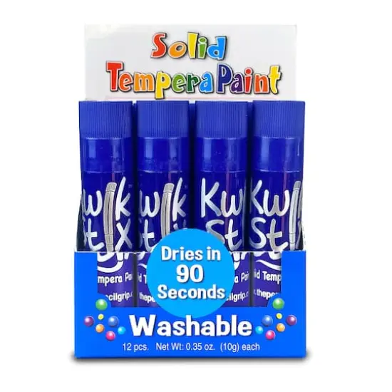 The Pencil Grip Blue Kwik Stix, 12 Packs of 12 {5}