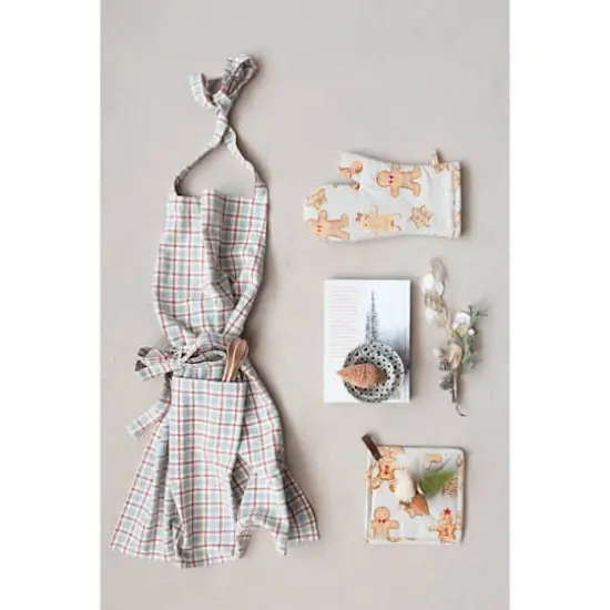 Hello Honey&reg; Woven Cotton Apron {4}