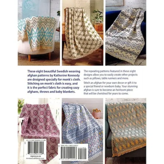 Annie's Inspiring Afghans For Swedish Weaving Book {3}