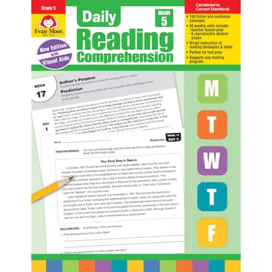 Daily Reading Comprehension, Grade 5 {1}