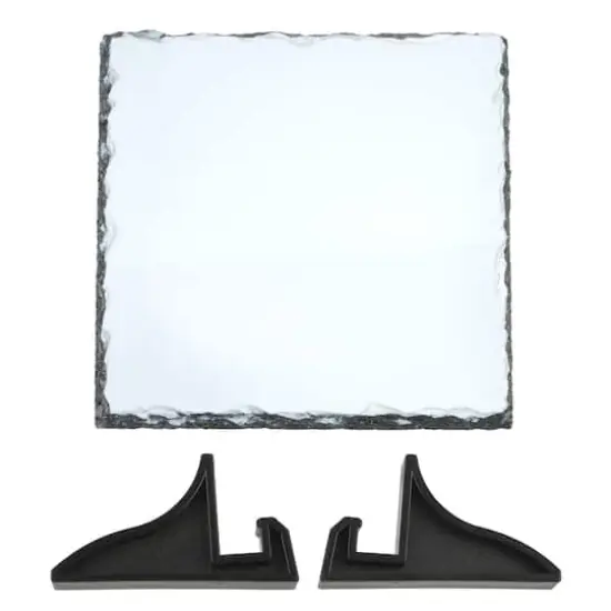 6" Square Slate Sublimation Blank by Make Market&reg; {1}
