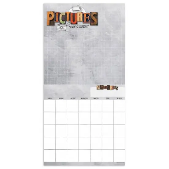 TF Publishing My Year Book Undated Memory Wall Calendar {6}