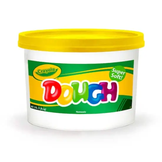Crayola&reg; 3lb. Super Soft Modeling Dough Bucket, 2ct. Yellow {3}