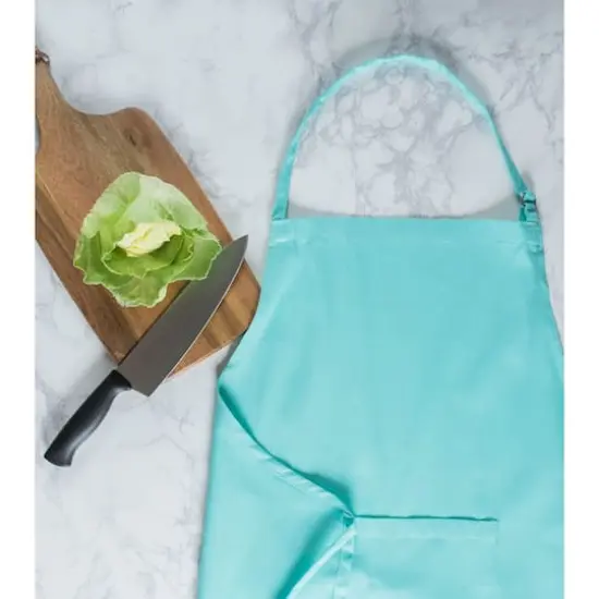 DII&reg; Chino Chef Apron Aqua {10}