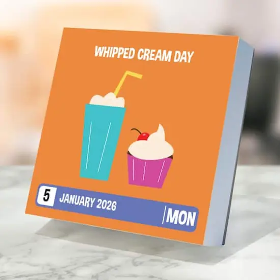 2026 Every Day's A Holiday Daily Desktop Calendar {4}