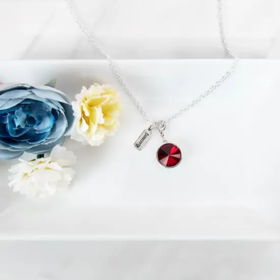 Austrian Crystal Birth Month Charm Set by Bead Landing&trade; Garnet Red/January {5}