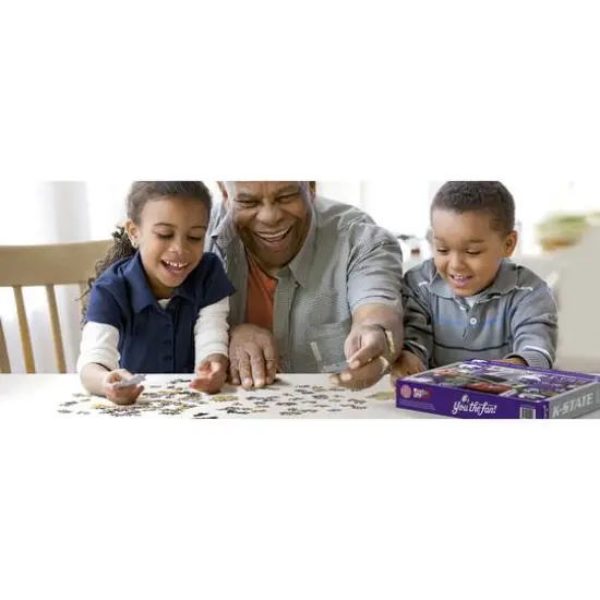 College Team Retro Series 500 Piece Puzzle Kansas State Wildcats {4}