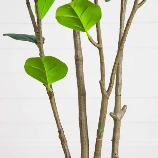 7ft. Artificial Minimalist Audrey Ficus Tree {6}