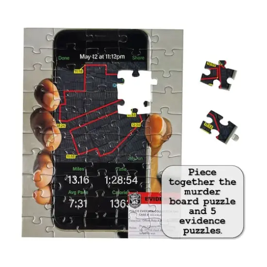 Murder Mystery Party Case Files Puzzles - Passport to Murder: 1000 Pcs {9}