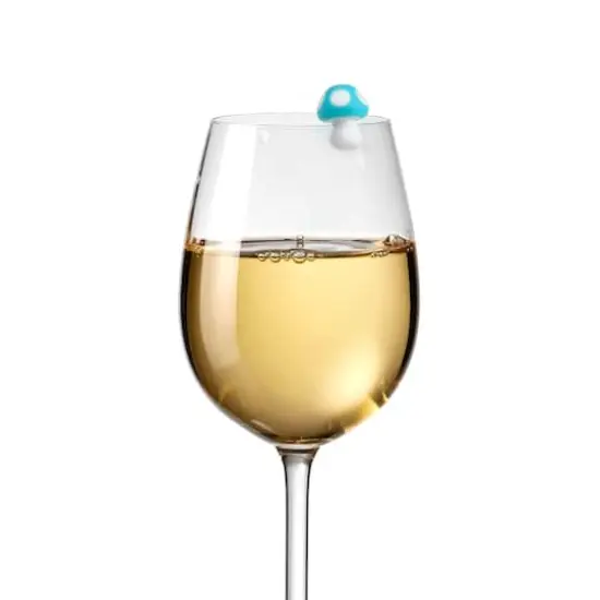 Genuine Fred&reg; Tiny Toadstools&trade; Rainbow Drink Charms {4}