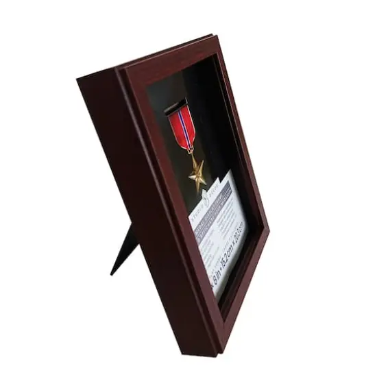 6" x 8" Mahogany Medal Display Frame by Studio D&eacute;cor&reg; {3}