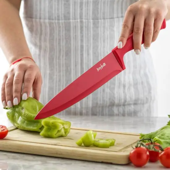 JoyJolt&reg; Multicolored Multipurpose Kitchen Knife Set {5}