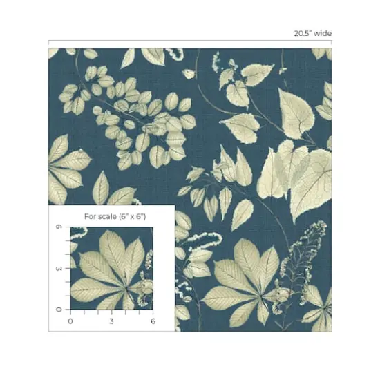 Surface Style Arboretum Peel & Stick Wallpaper Dusk {4}