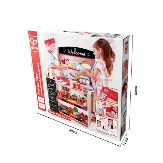 Hape Pop-Up Shop Kids Wooden Playcenter {6}