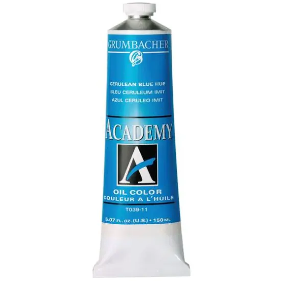 Grumbacher&reg; Academy&reg; Oil Color, 37mL Cerulean Blue Hue {1}