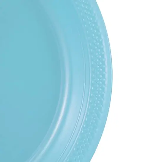 JAM Paper 7" Plastic Party Plates, 20ct. Sea Blue {4}