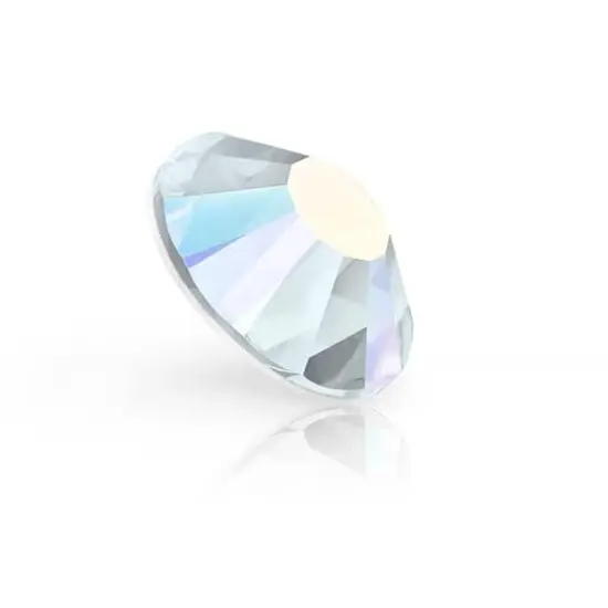 Preciosa MAXIMA SS20 Aurora Borealis Flatback Czech Crystals, 144ct. White Opal AB {4}