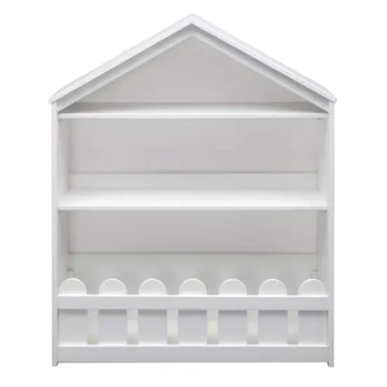 Delta Children Serta Bianca White Happy Home Storage Bookcase {1}