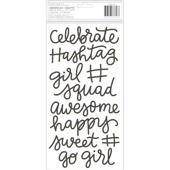 Thickers&trade; Girl Squad Foam Stickers {4}