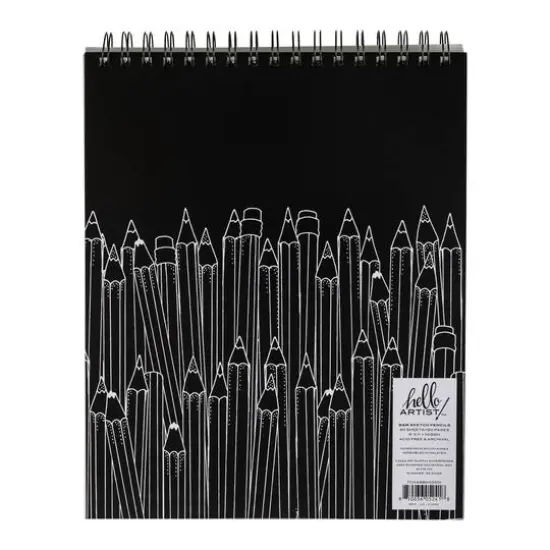 Hello, Artist!&trade; Black and White Pencils Sketchbook {4}