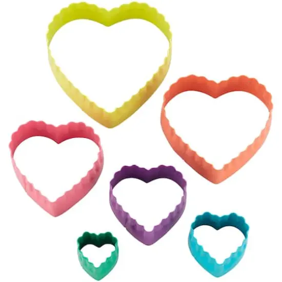Wilton&reg; Heart-Shaped Fondant Cut-Out Set {4}