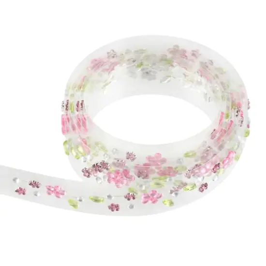 Pastel Flowers Bling on a Roll Embellishments by Recollections&trade; {4}