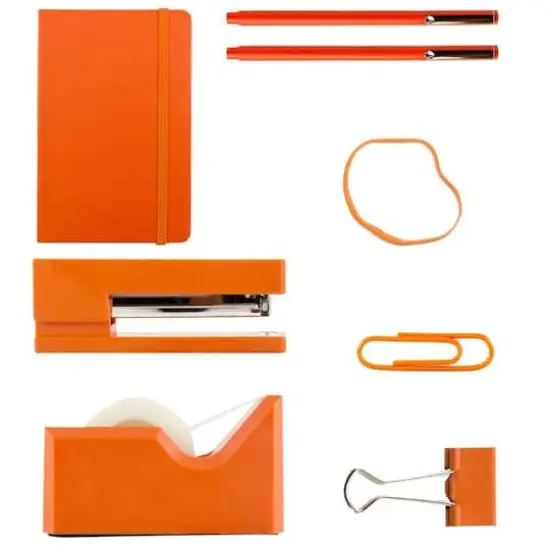 JAM Paper Orange Complete Desk Kit {3}