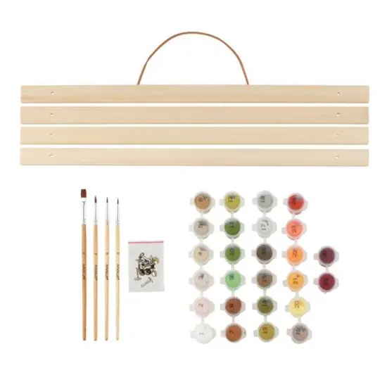 16" x 20" Fall Mushrooms Paint-by-Number Kit by Artist's Loft&reg; {3}