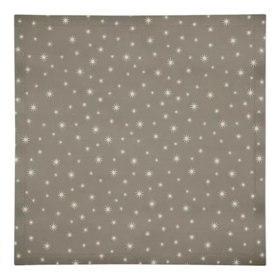 Gray Twinkle Cotton Twill Napkin {1}