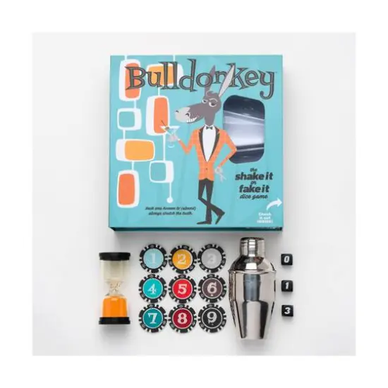 Bulldonkey - The Shake It or Fake It Dice Game {6}