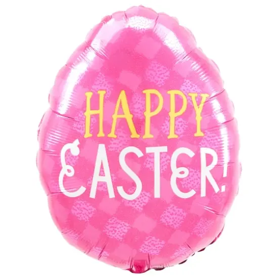 16" Funny Bunny Egg Double-Sided Foil Balloon {3}