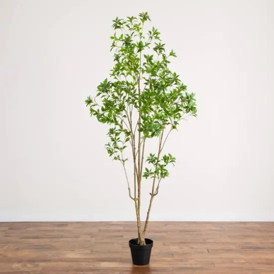 8ft. Artificial Minimalist Japanese Pieris Tree {8}