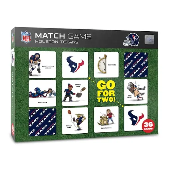 NFL Memory Match Game Houston Texans {1}