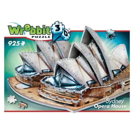 Wrebbit 3D Puzzle&trade; Sydney Opera House 925 Piece Puzzle {4}